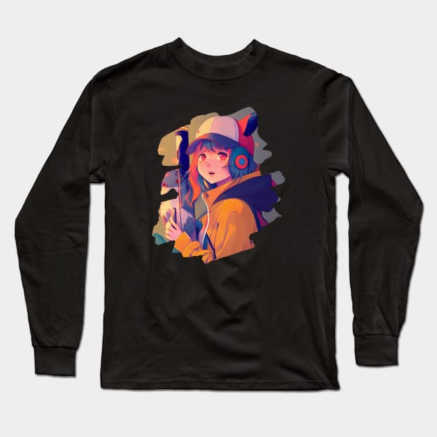 Anime Long Sleeve T-Shirt by Pixy Official